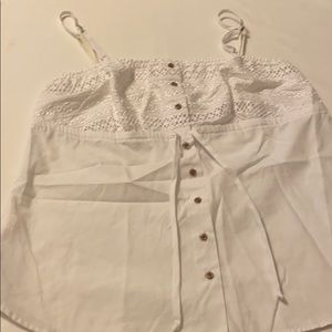 DKNY Women’s tank top White Brand New no tags